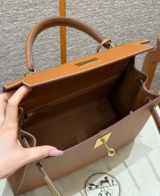 wholesale quality hermes kelly 28 epsom sellier gold ghw